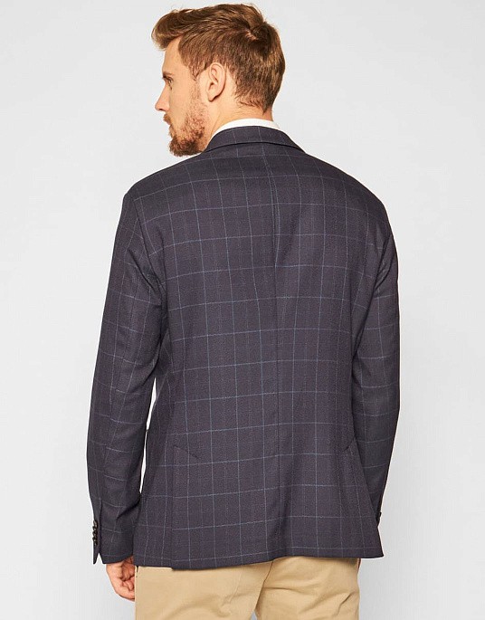 Пиджак Pierre Cardin из коллекции Voyage синего цвета в клетку