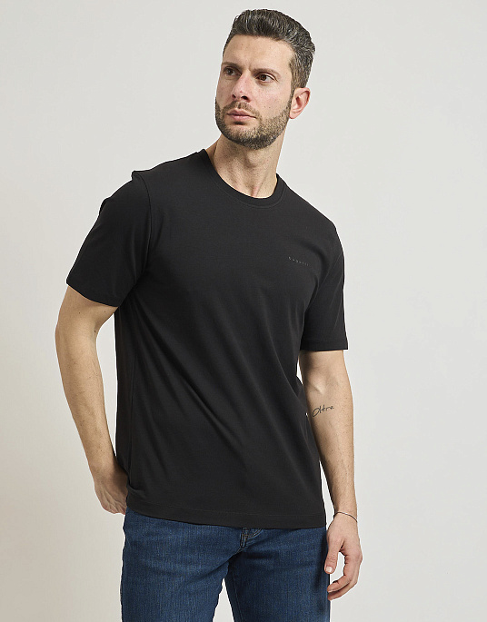 Классическая футболка Bugatti с круглым воротом