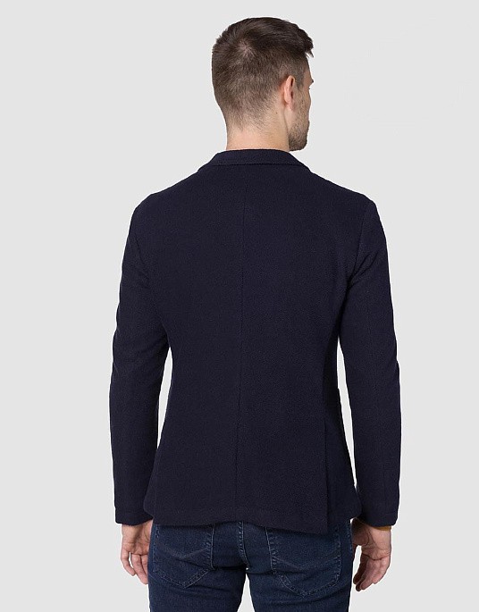 Піджак Pierre Cardin із колекції Future Flex у синьому кольорі