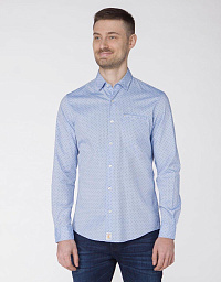 Сорочка Pierre Cardin у блакитному кольорі з візерунком