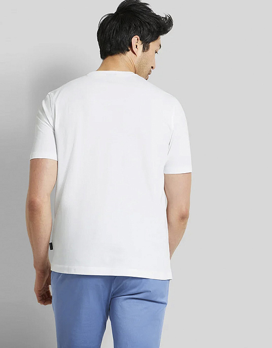 Класична футболка Bugatti з круглим воротом