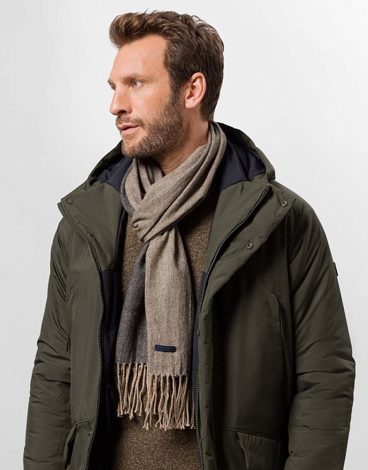 Шарф Pierre Cardin з колекції Future Flex в коричневому кольорі