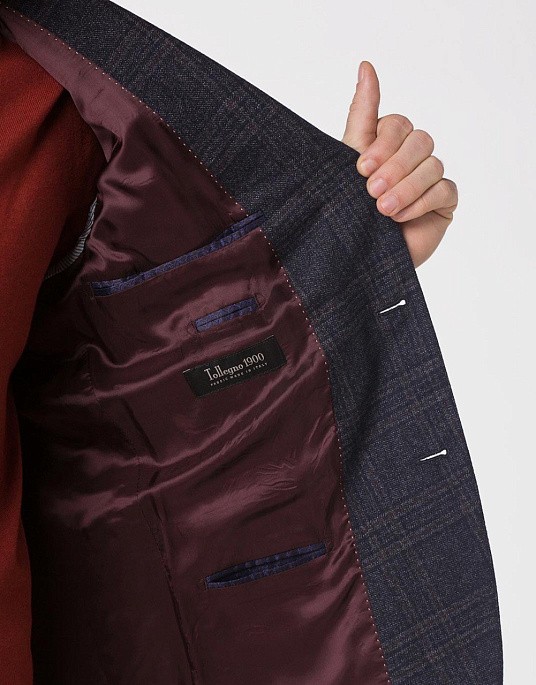 Піджак Pierre Cardin у синьому кольорі у клітку