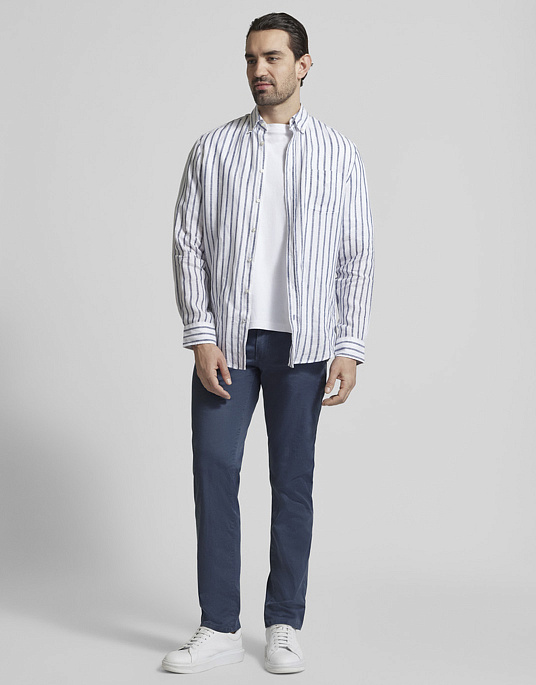 Чоловічі брюки-флети Brax CADIZ ULTRALIGHT у синьому кольорі