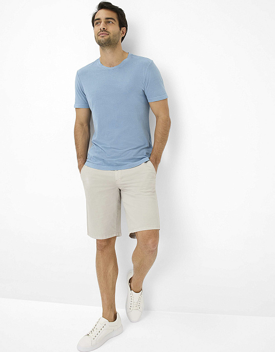Чоловічі шорти Brax модель Bermuda у бежевому кольорі