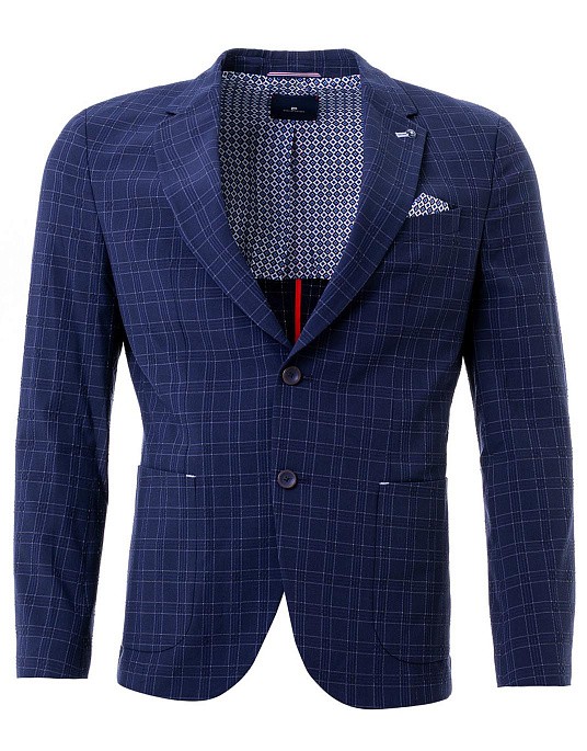 Піджак Pierre Cardin із колекції Air Touch у синьому кольорі