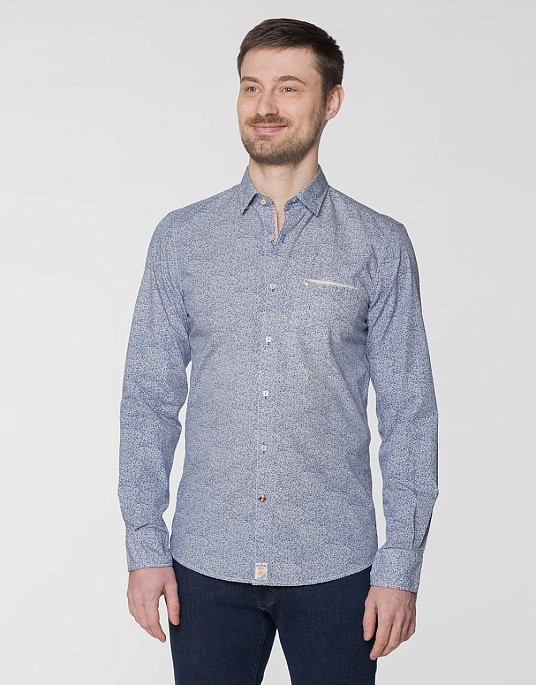 Рубашка Pierre Cardin  в белом цвете