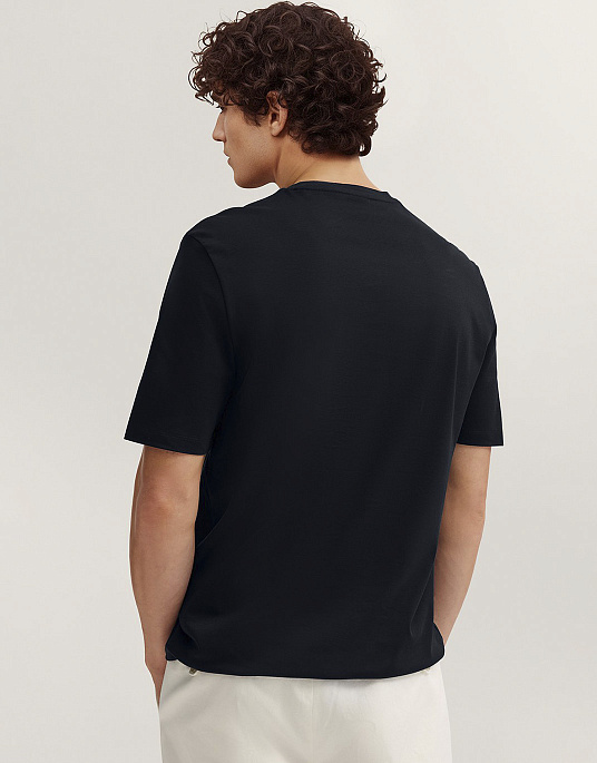 Футболка Bugatti у темно - синьому кольорі