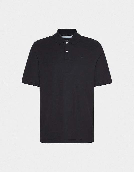 Поло Bugatti чорного цвета