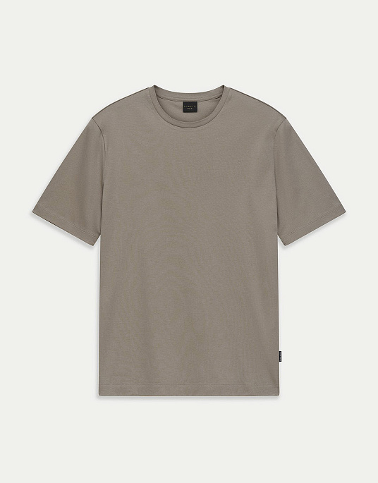 Футболка Bugatti у сіро-бежевому кольорі