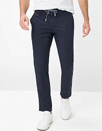 Мужские брюки-чиносы Brax Chino Modern Fit тёмно-синего цвета