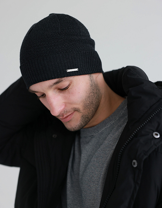 Шапка Bugatti в сером цвете