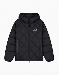 Чоловіча куртка EA7 Emporio Armani у чорному кольорі