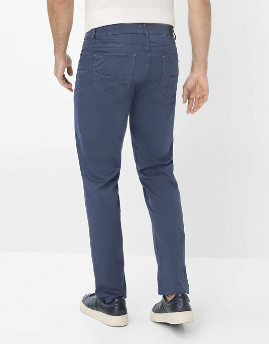 Чоловічі брюки – флети Brax модель Cadiz ULTRALIGHT у синьому кольорі