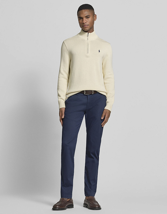 Мужские брюки-чиносы Bugatti синего цвета