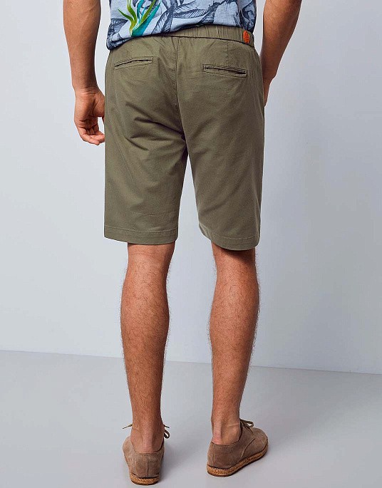 Шорты Pierre Cardin под резинку в  цвете хаки
