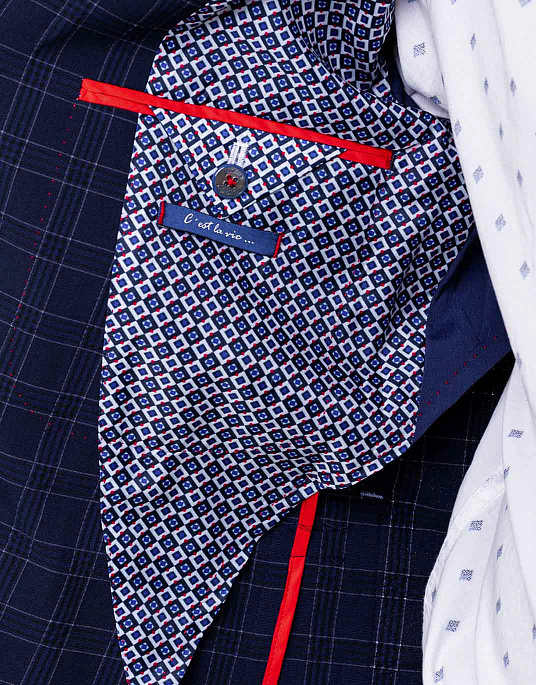 Піджак Pierre Cardin із колекції Air Touch у синьому кольорі