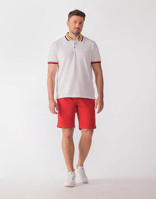 Шорти - бермуди Pierre Cardin із колекції Future Flex у червоному кольорі
