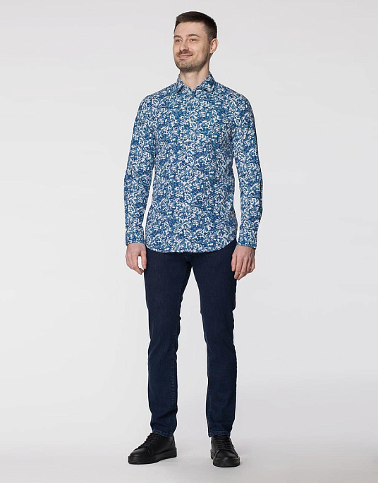 Сорочка Pierre Cardin з ексклюзивної колекції Le Bleu у білому кольорі