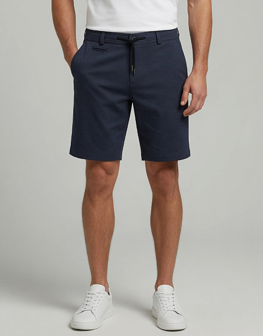 Мужские шорты-бермуды Bugatti синего цвета