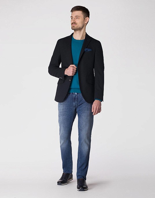 Піджак Pierre Cardin із колекції Future Flex у синьому кольорі