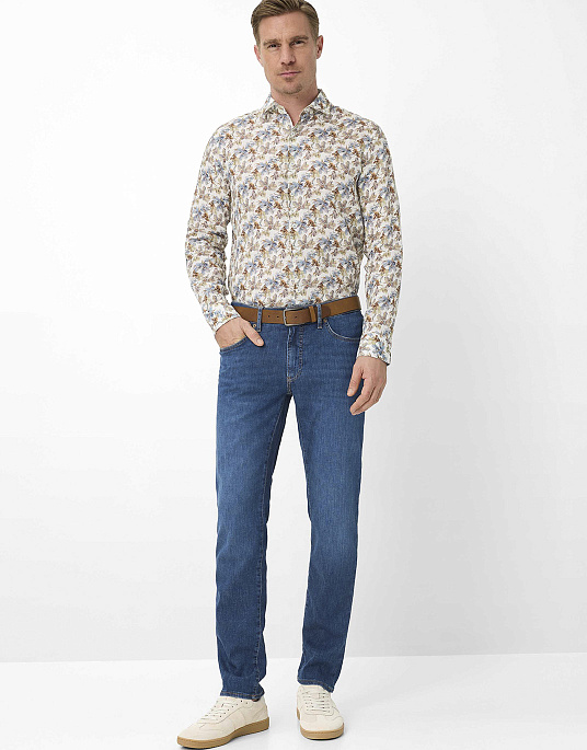 Чоловічі джинси Brax модель CHUCK, синього кольору