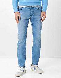 Мужские джинсы Brax модель CHUCK HI-FLEXTREME голубого цвета