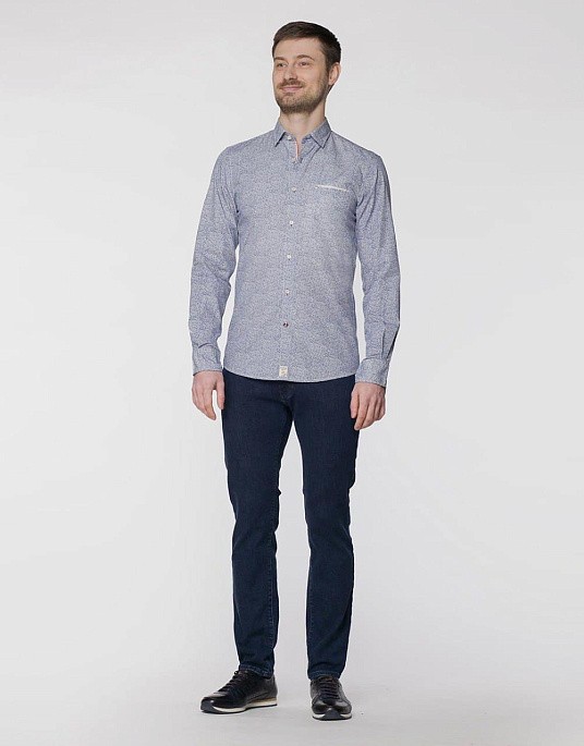 Рубашка Pierre Cardin  в белом цвете