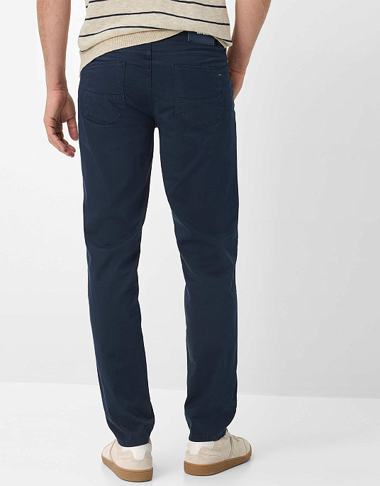 Чоловічі брюки – флети Brax модель Cadiz у темно-синьому кольорі