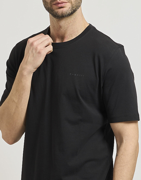 Классическая футболка Bugatti с круглым воротом