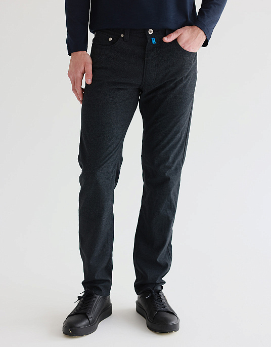 Брюки-флеты Pierre Cardin из коллекции Future Flex в синем цвете