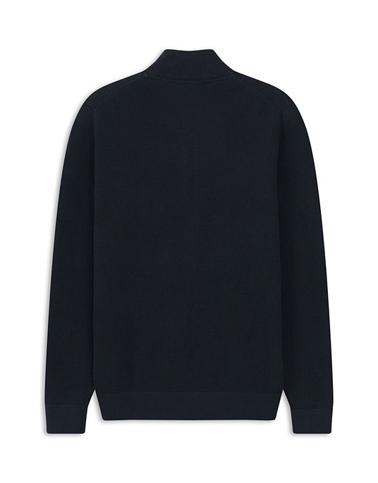 Кардиган на блискавці Bugatti у темно-синьому кольорі