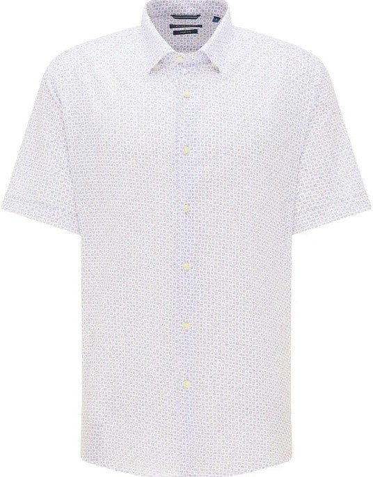 Рубашка Pierre Cardin из коллекции Air Touch с коротким рукавом  в белом цвете