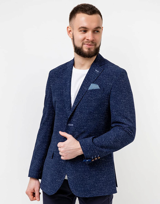 Піджак Pierre Cardin з колекції Air Touch в синьому кольорі