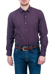 Сорочка Pierre Cardin у червоному кольорі з візерунком