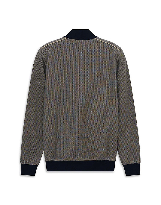 Кардиган на блискавці Bugatti у темно-синьому кольорі