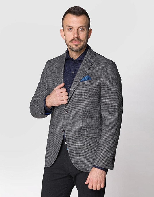 Пиджак Pierre Cardin из коллекции Future Flex в сером цвете