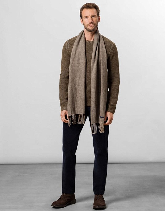 Шарф Pierre Cardin з колекції Future Flex в коричневому кольорі