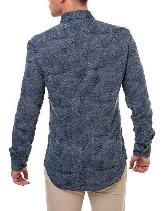 Сорочка Pierre Cardin із серії Denim Story у синьому кольорі