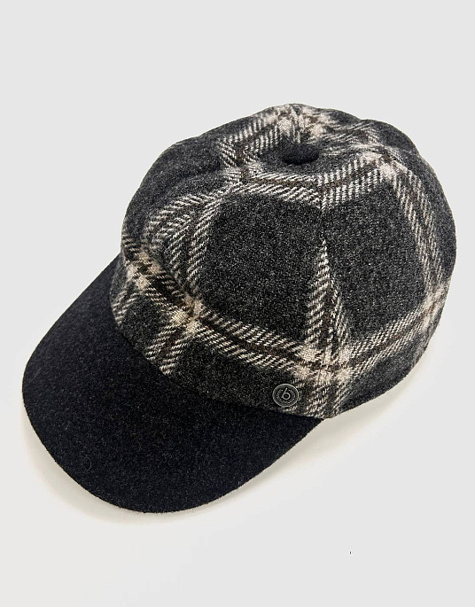 Фуражка утепленная от Bugatti в сером цвете