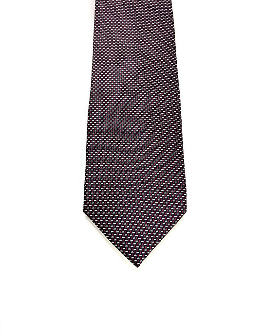 Галстук Pierre Cardin бордового цвета в точку