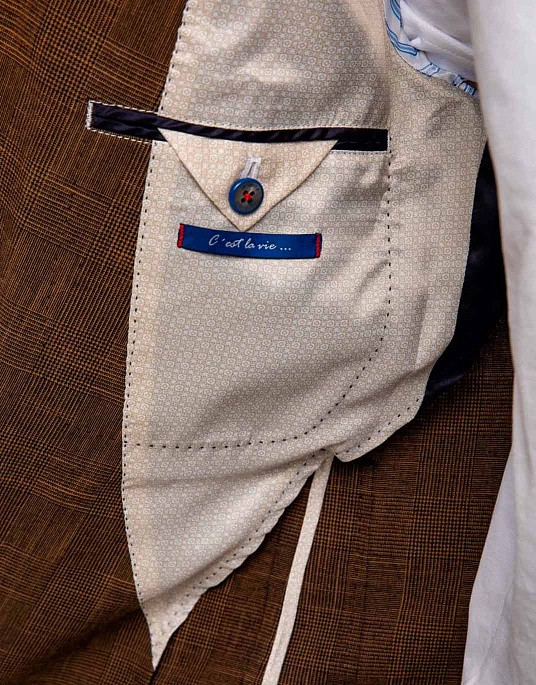 Пиджак  Pierre Cardin в коричневом цвете