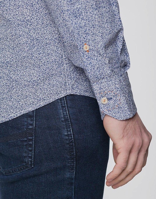 Рубашка Pierre Cardin  в белом цвете