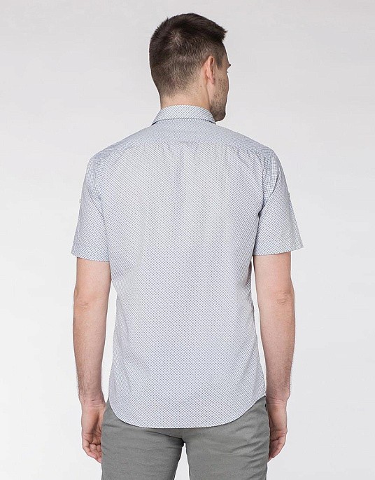 Сорочка з коротким рукавом Pierre Cardin у білому кольорі