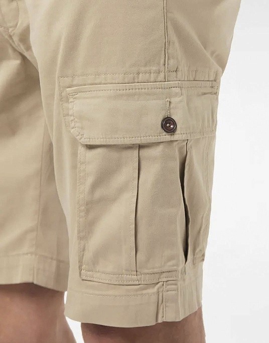 Шорти Pierre Cardin з косими кишенями в бежевому кольорі
