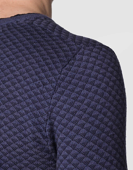 Пуловер Pierre Cardin из серии Royal Blend в синем цвете