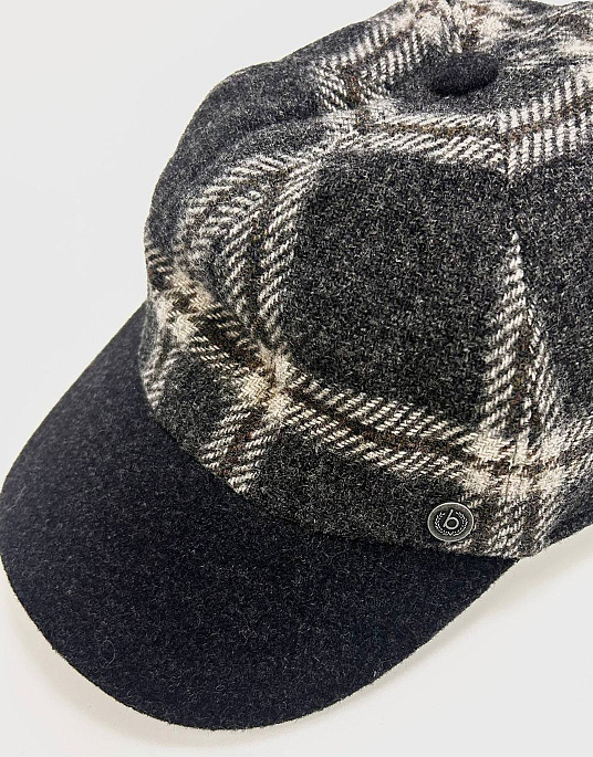 Фуражка утепленная от Bugatti в сером цвете