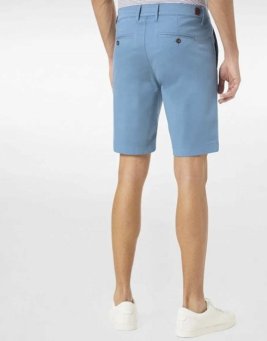 Шорти Pierre Cardin з косим кишенею в блакитному кольорі