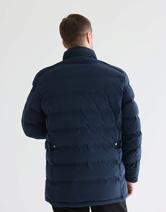 Классическая куртка Pierre Cardin синего цвета