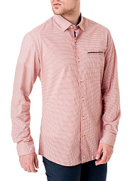 Рубашка Pierre Cardin из серии Cotton Comfort в кросном цвете